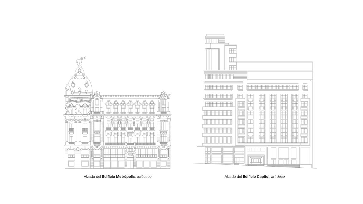 La construcción de la Gran Vía de Madrid
